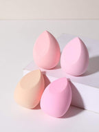 6pc Makeup Sponge Set – Teardrop Blenders (Random Colours)