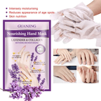 Organic Lavender Collagen  Mask 1PC - Nourishing & Whitening Moisturizing Treatment