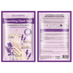 Organic Lavender Collagen  Mask 1PC - Nourishing & Whitening Moisturizing Treatment