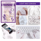Organic Lavender Collagen  Mask 1PC - Nourishing & Whitening Moisturizing Treatment
