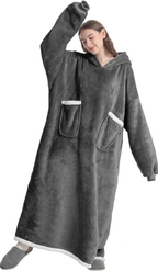 Women’s Oversized Hoodie Blanket Dress – Cozy Lounge Wear