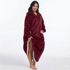 Women’s Oversized Hoodie Blanket Dress – Cozy Lounge Wear