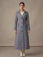Double-Breasted Maxi Trench Coat