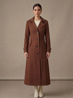 Double-Breasted Maxi Trench Coat