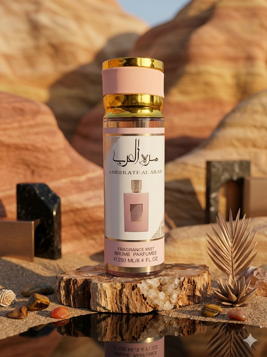Ameerate Al Arab Women’s Fragrance Mist – Sweet Floral Fragrance 250ml