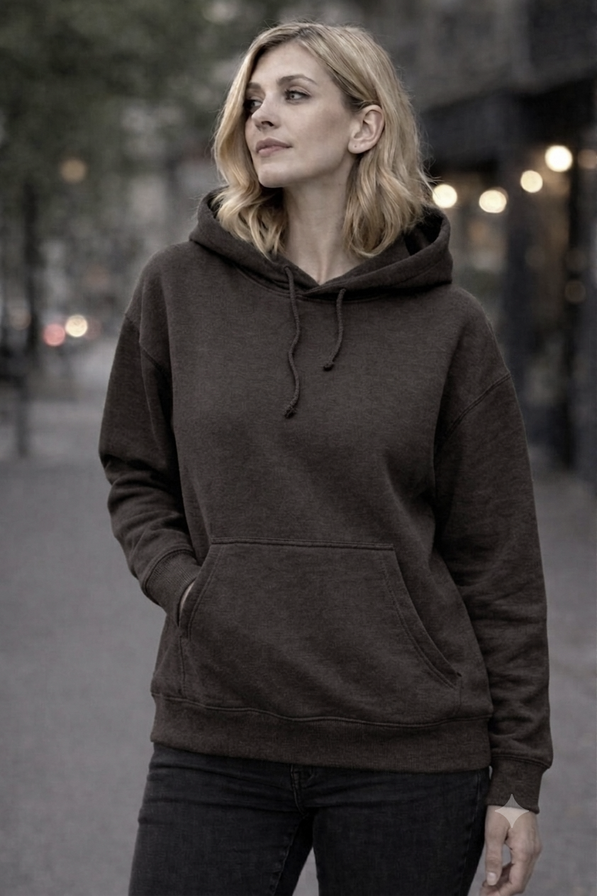Women’s Oversized Fleece Lined Hoodie – Cozy Winter Pullover Sweatshirt