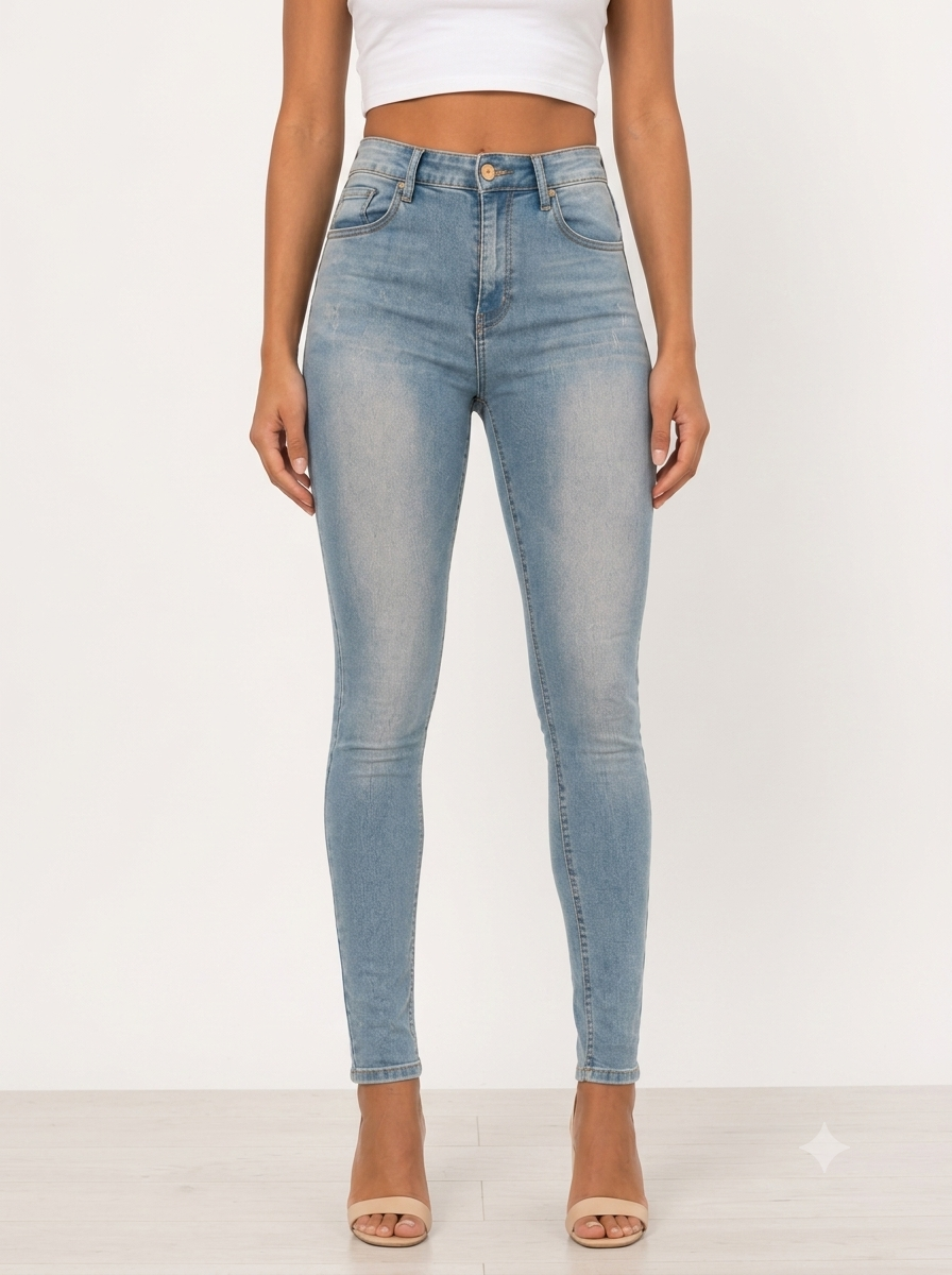 High-Waist Skinny Jeans DYQ-301