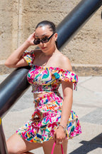 Matching Floral  Women's Two Piece Set