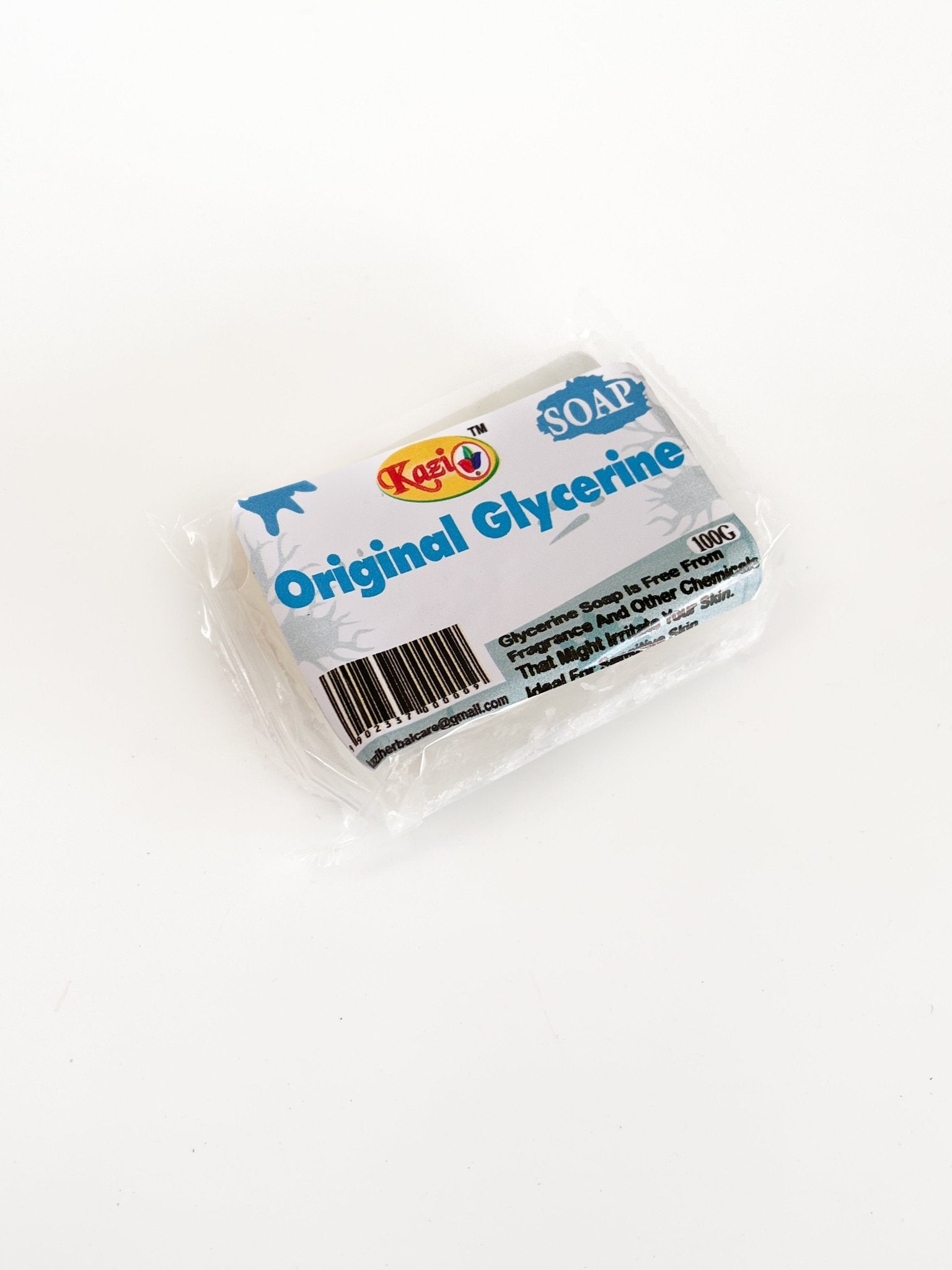 Kazi Original Glycerine Soap – Fragrance-Free & Gentle for Sensitive Skin (100g)