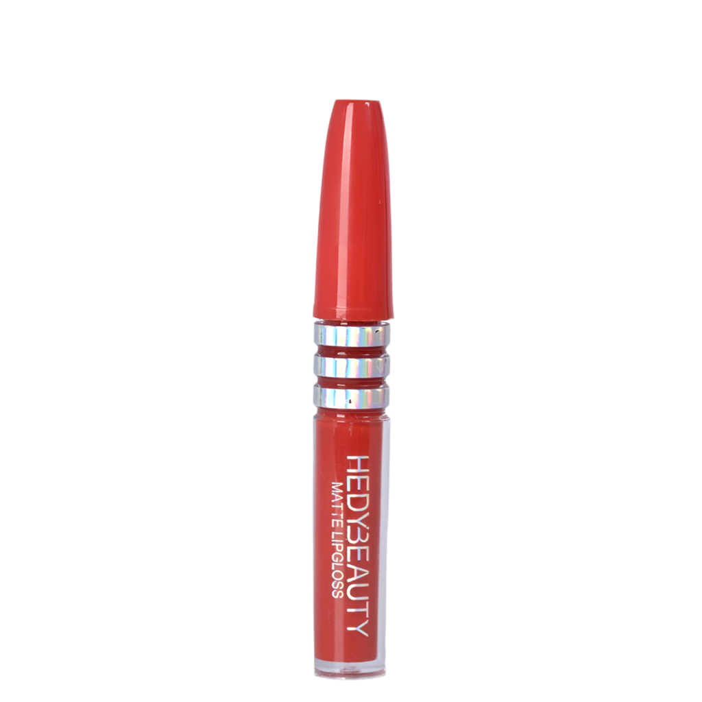 HedyBeauty Elegant Matte Lip Gloss – Long-Lasting Bold Color & Smooth Finish