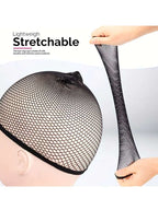 2pcs High Elastic Two-End Wig Net Caps 