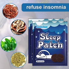 Sleeping Patch - Natural Sleep Aid - Pack of 8