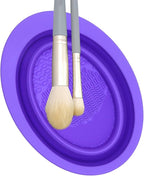 Silicone Makeup Brush Cleaning Mat - Deep Clean for Your Makeup Tools
