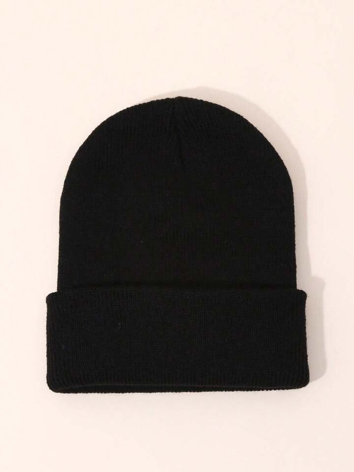 Ribbed Knit Cuffed Beanie