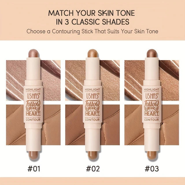 2-in-1 Concealer Stick -  Dual Action Coverage for Flawless Skin