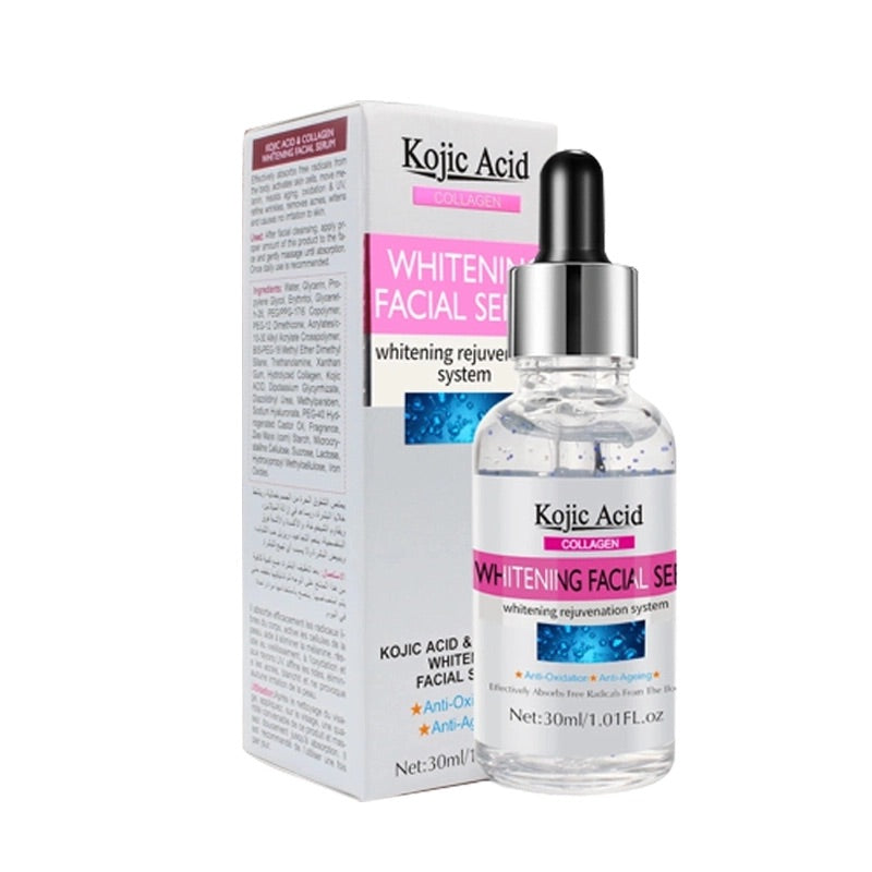 Kojic Acid Whitening Serum - Brightening & Skin Tone Evenness