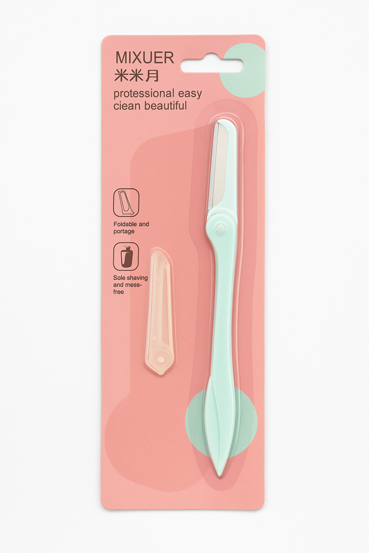 Random Facial Razor – Precision Eyebrow & Face Shaver -1pc Random Colour