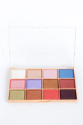 Born For Beauty 12 Colour Eyeshadow Palette – Vibrant, Blendable & Long-Lasting