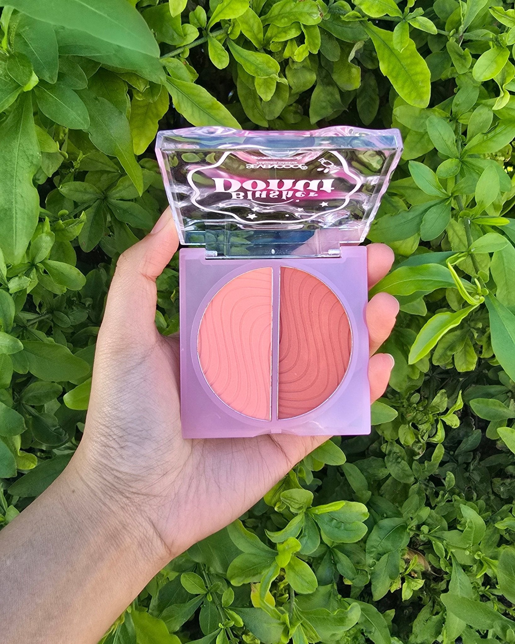 Donut Blusher Compact Powder – Long Lasting Matte Blush for Smooth Radiance