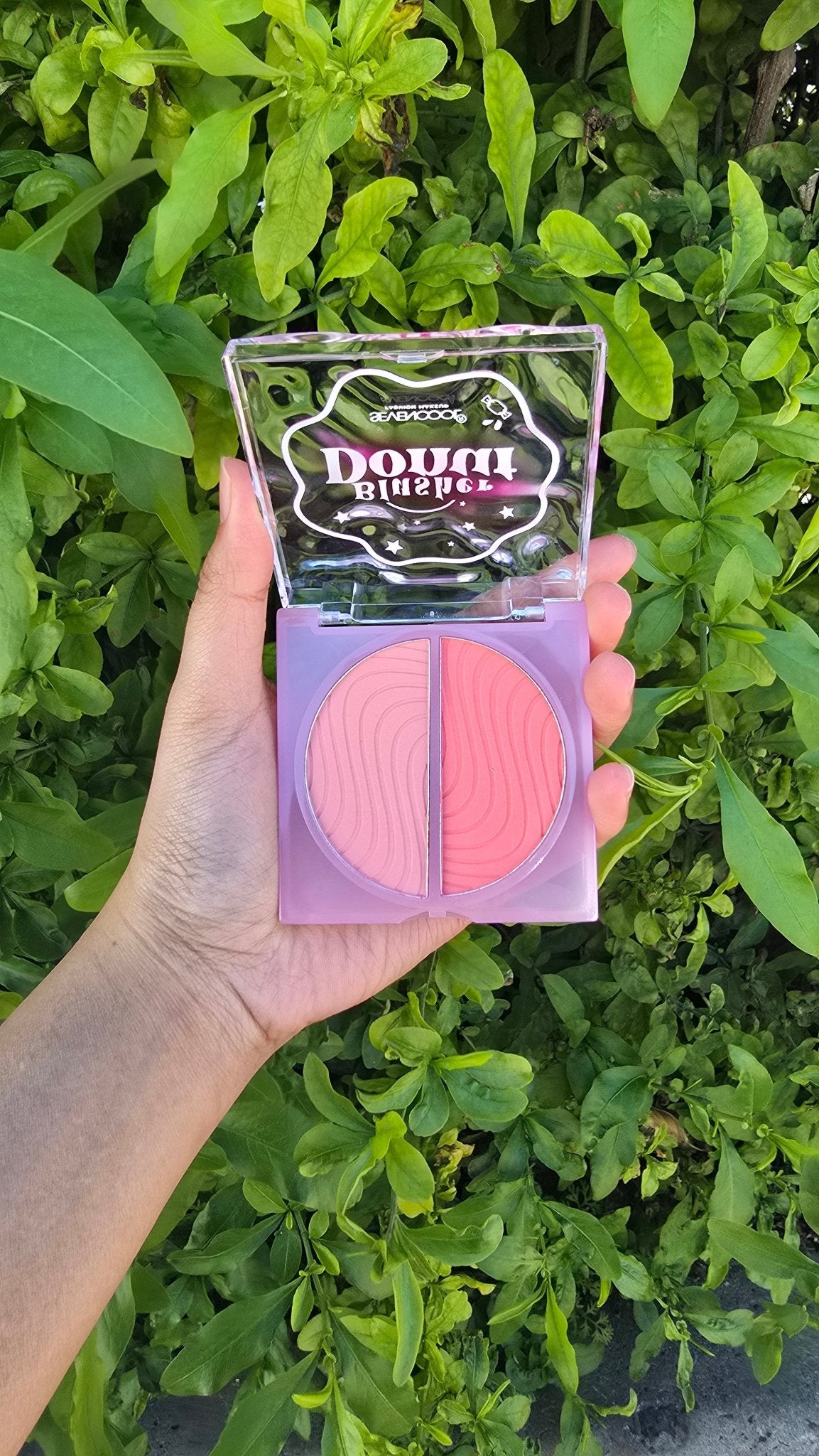 Donut Blusher Compact Powder – Long Lasting Matte Blush for Smooth Radiance