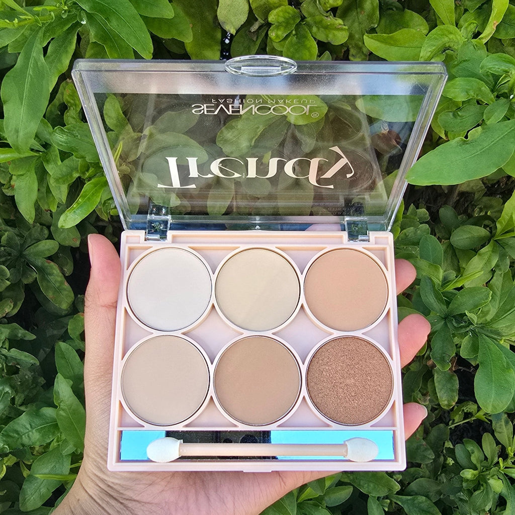 Trendy Eyeshadow & Highlighter Palette – Glow & Glam in One