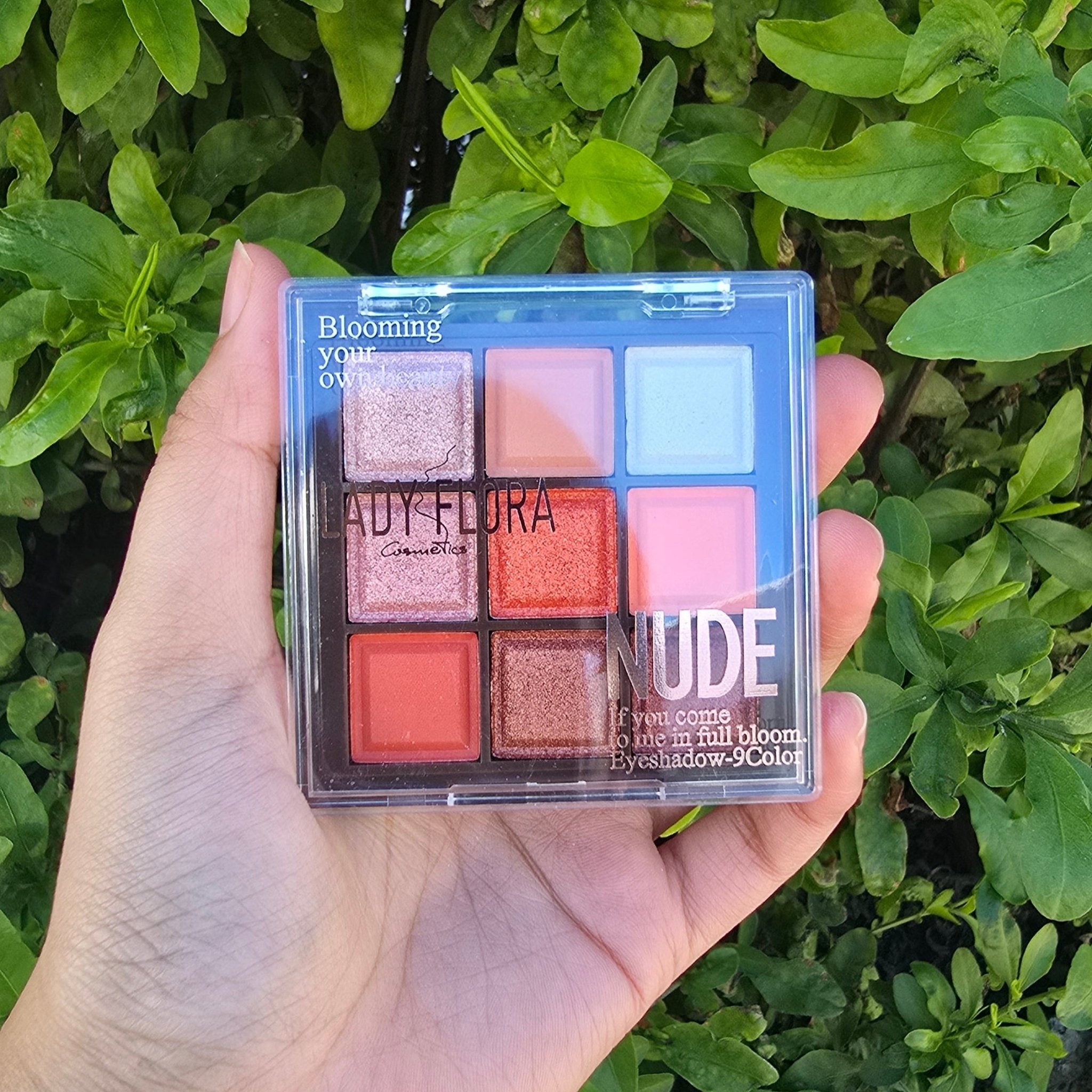 Nude Lady Flora Eyeshadow Palette – Soft & Glam Natural Shades