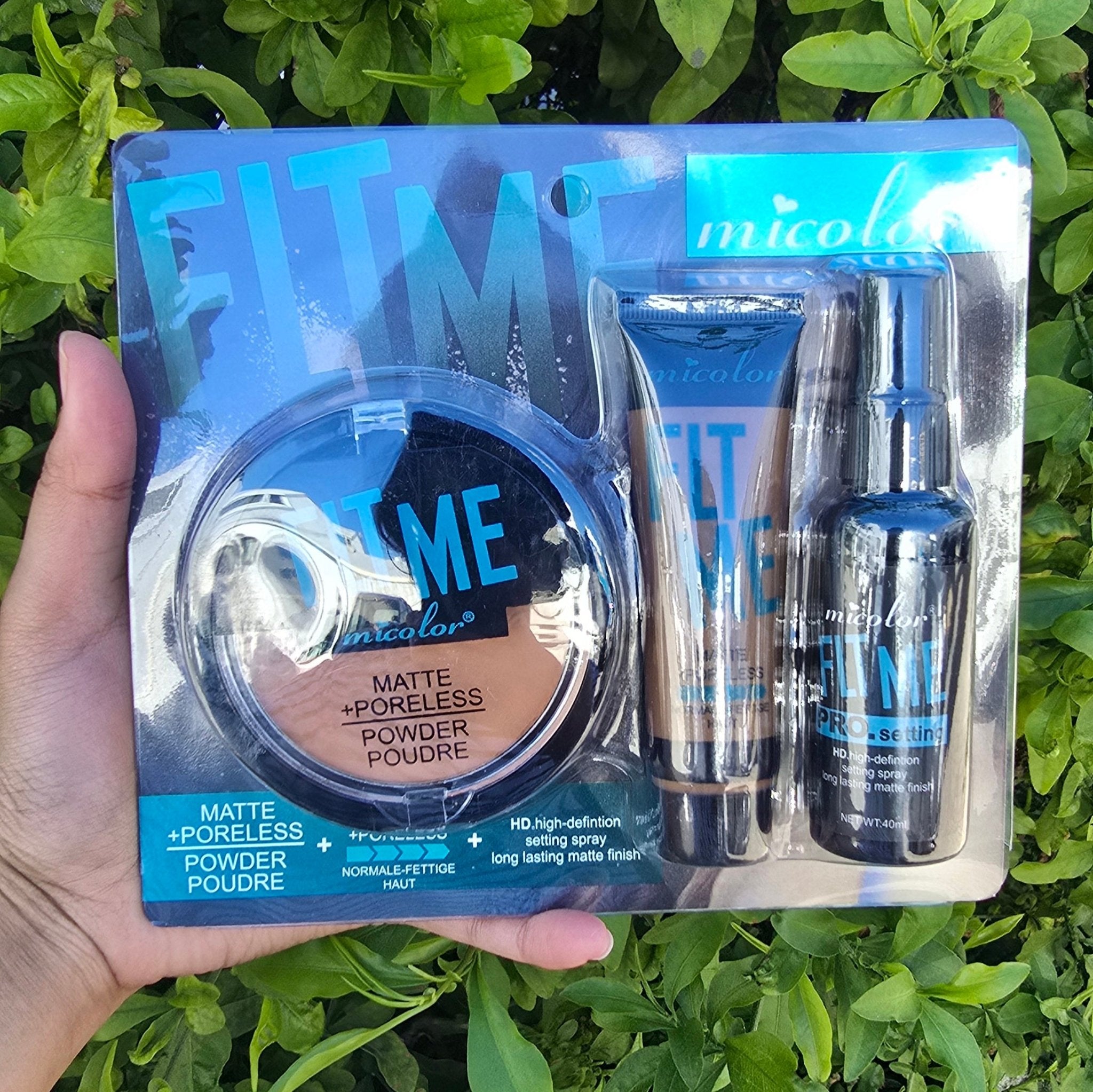 Micolor 3in1 Matte Fit Me Set – Flawless Coverage & Shine
