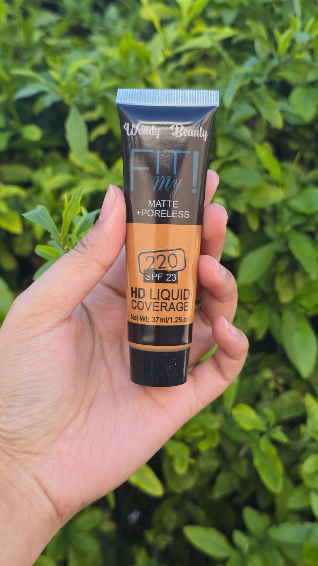 HD Liquid Coverage Foundation – Natural Matte Full Coverage Makeup