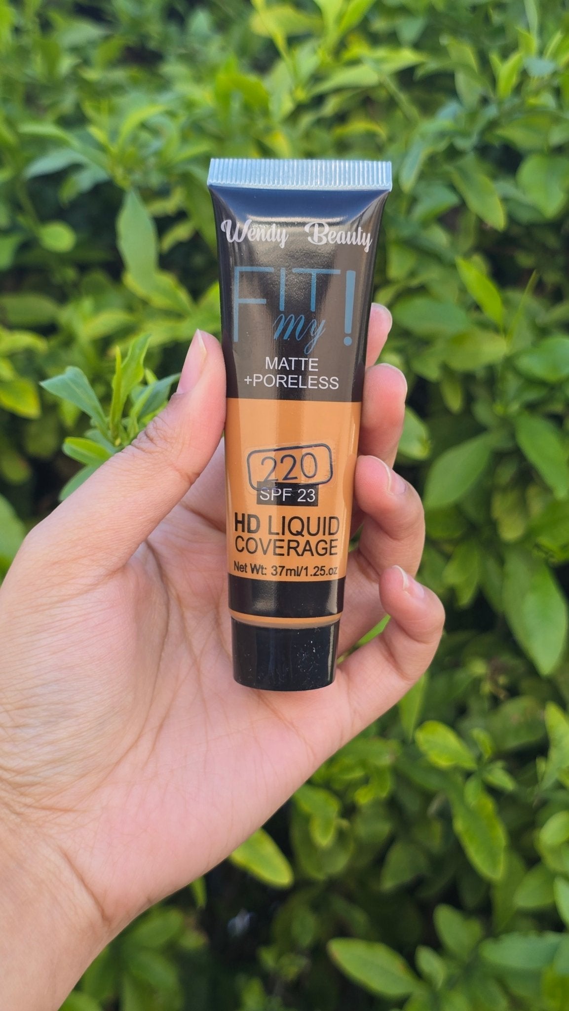 HD Liquid Coverage Foundation – Natural Matte Full Coverage Makeup