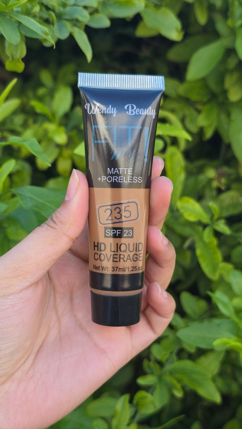 HD Liquid Coverage Foundation – Natural Matte Full Coverage Makeup