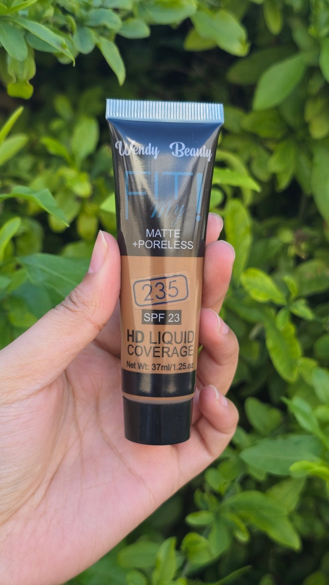 HD Liquid Coverage Foundation – Natural Matte Full Coverage Makeup