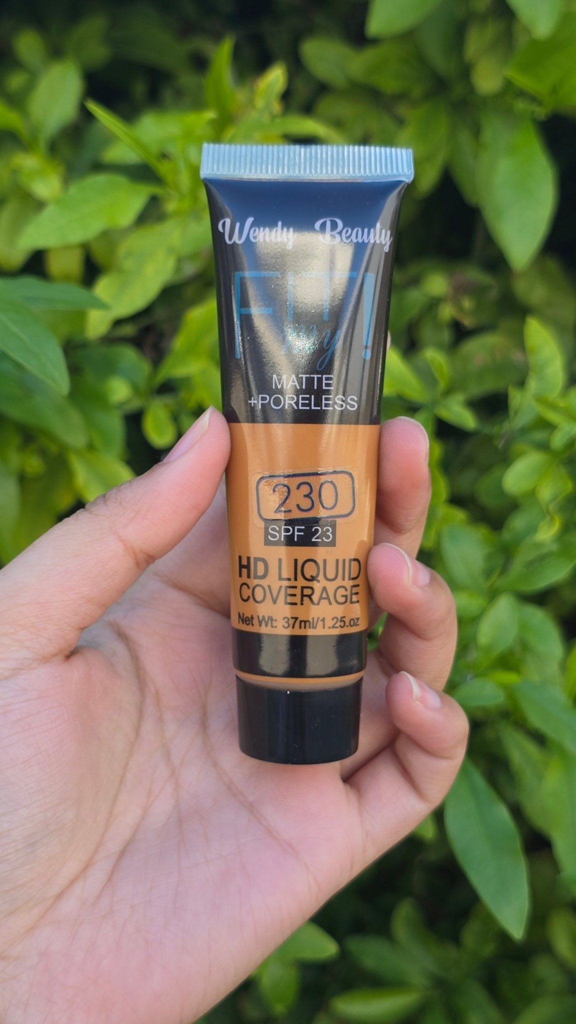 HD Liquid Coverage Foundation – Natural Matte Full Coverage Makeup
