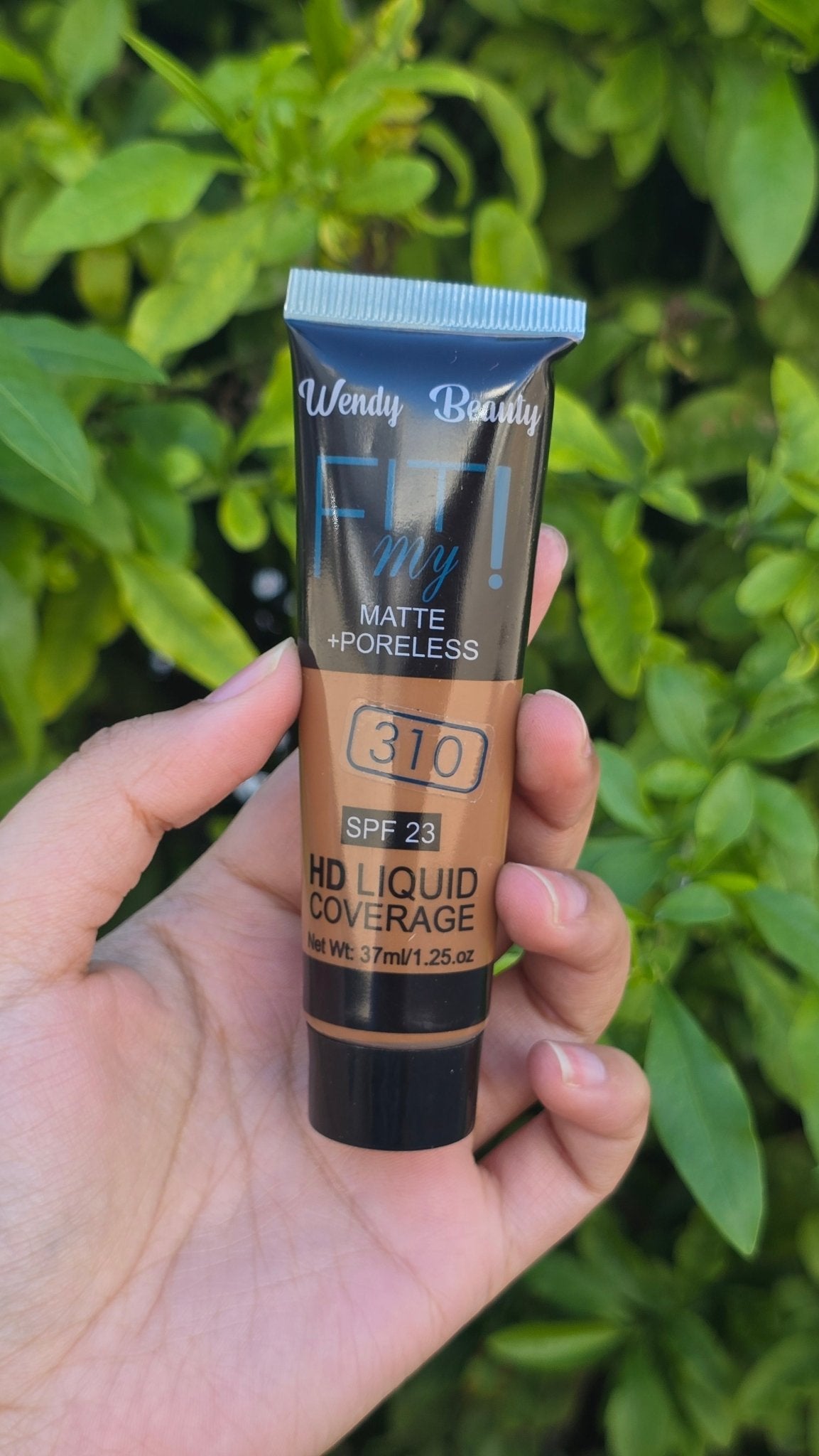 HD Liquid Coverage Foundation – Natural Matte Full Coverage Makeup
