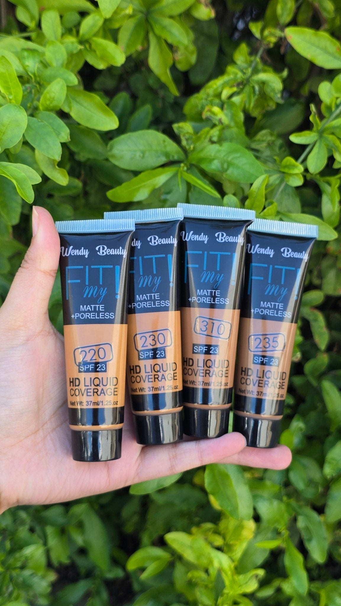 HD Liquid Coverage Foundation – Natural Matte Full Coverage Makeup