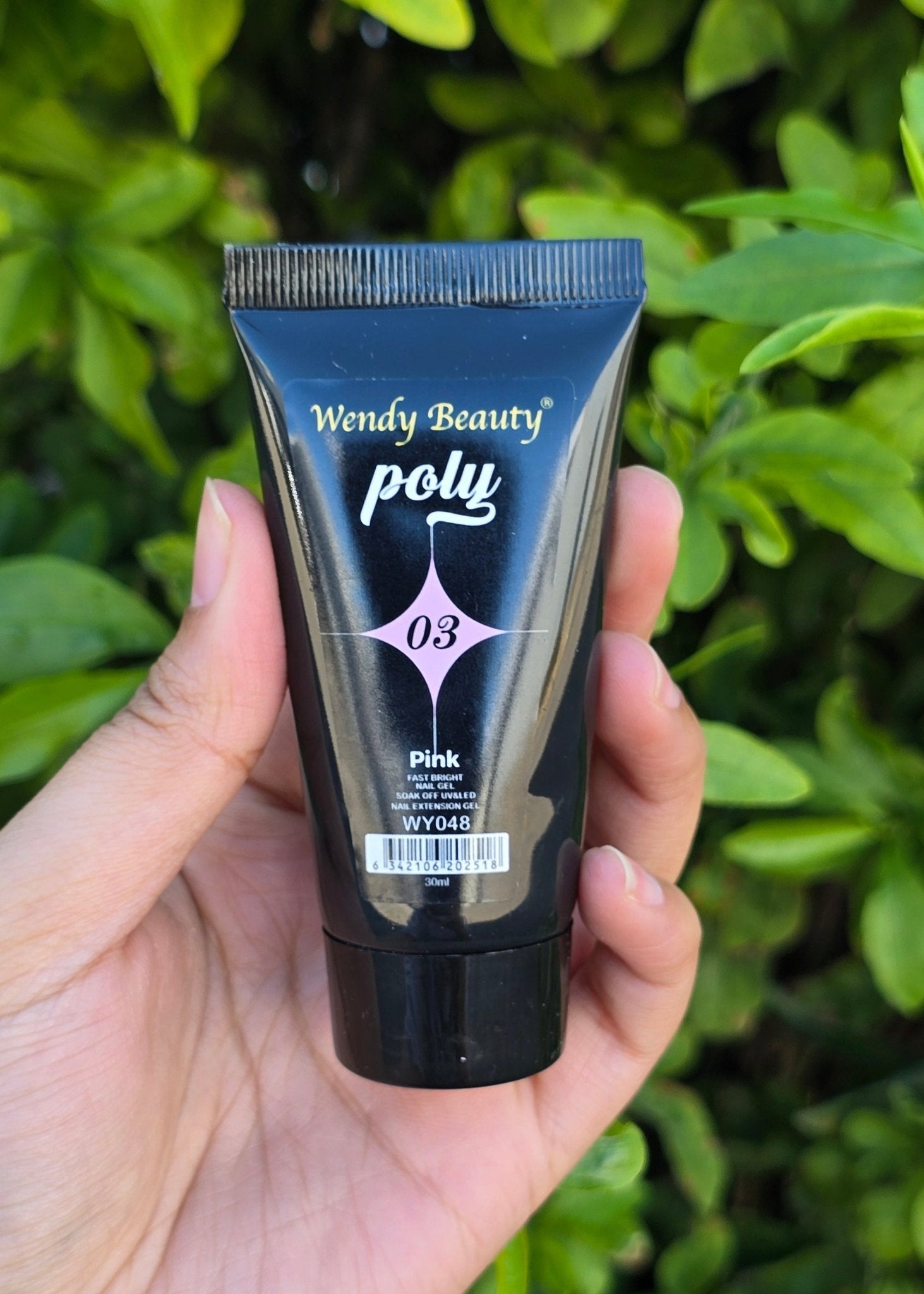 Polygel Nail Extension Tube 30ml 1pc– Gel Builder for Long-Lasting Nails