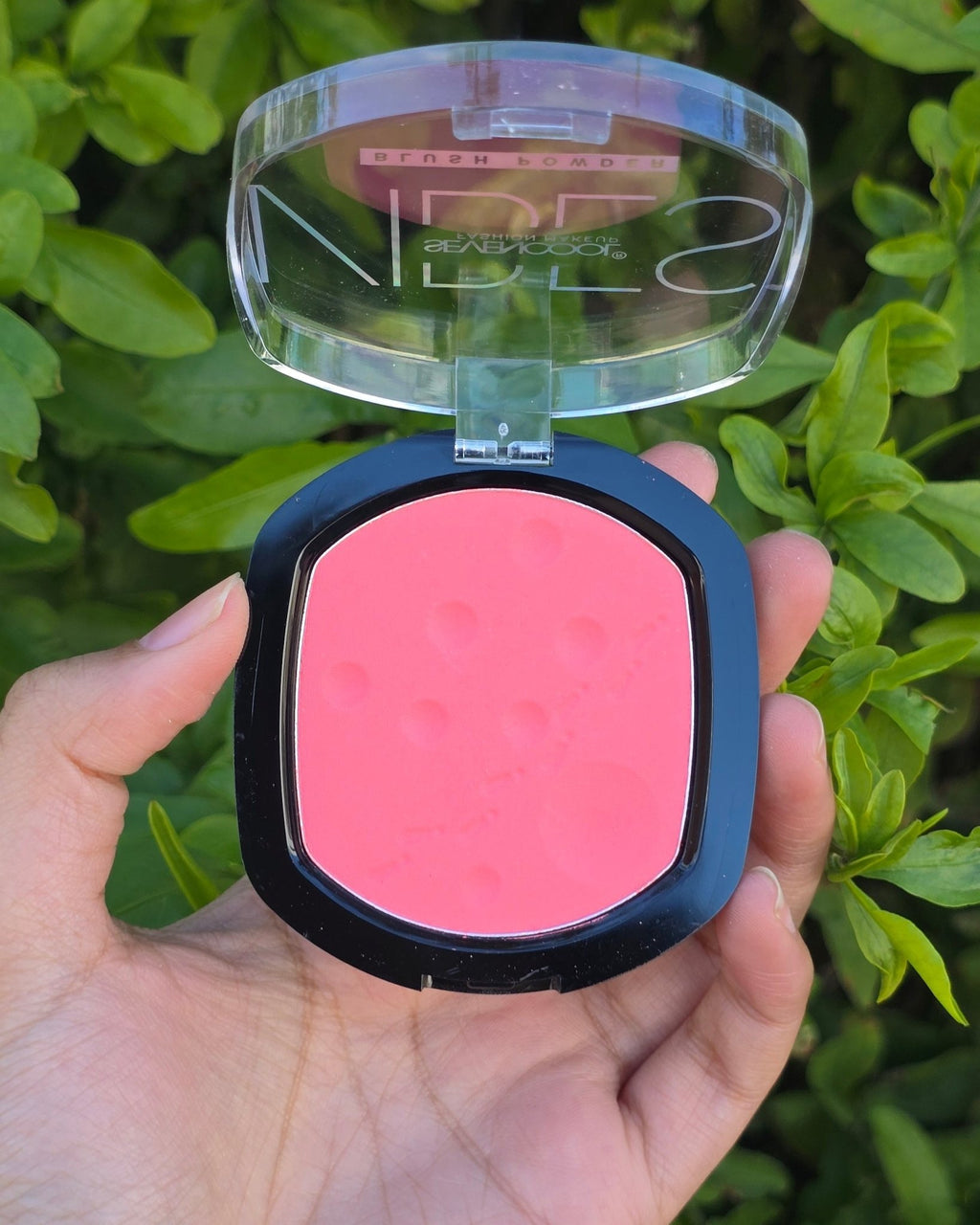 Seven Cool Velvet Blush Powder – Soft Matte Finish for Natural Glow