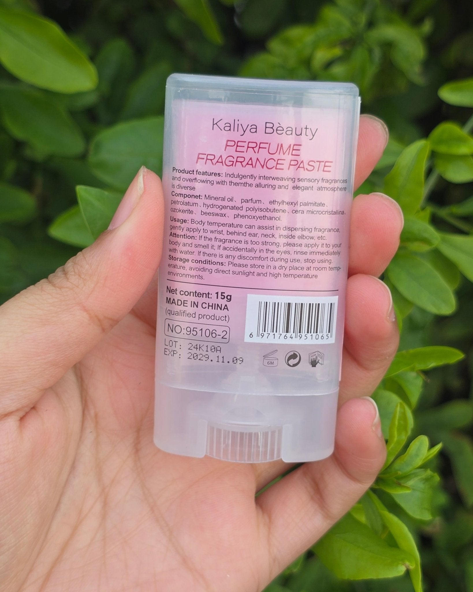 Perfume Fragrance Paste – Long-Lasting Solid Perfume Balm