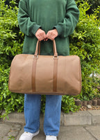 Gym PU Leather Bag – Durable & Stylish Sports Carryall
