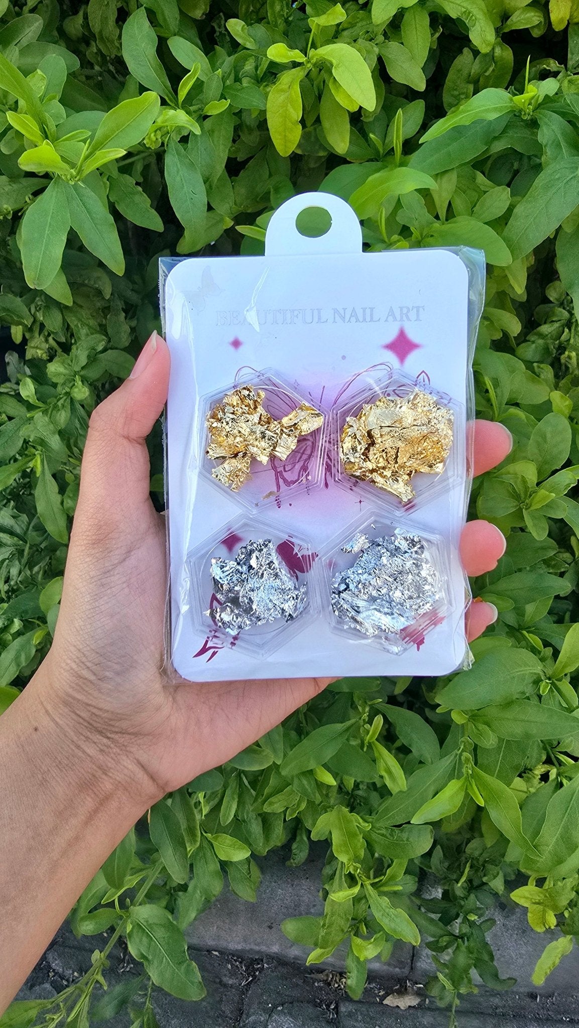 Foil Nail Art Sheets – Easy Transfer Foil for Unique Designs