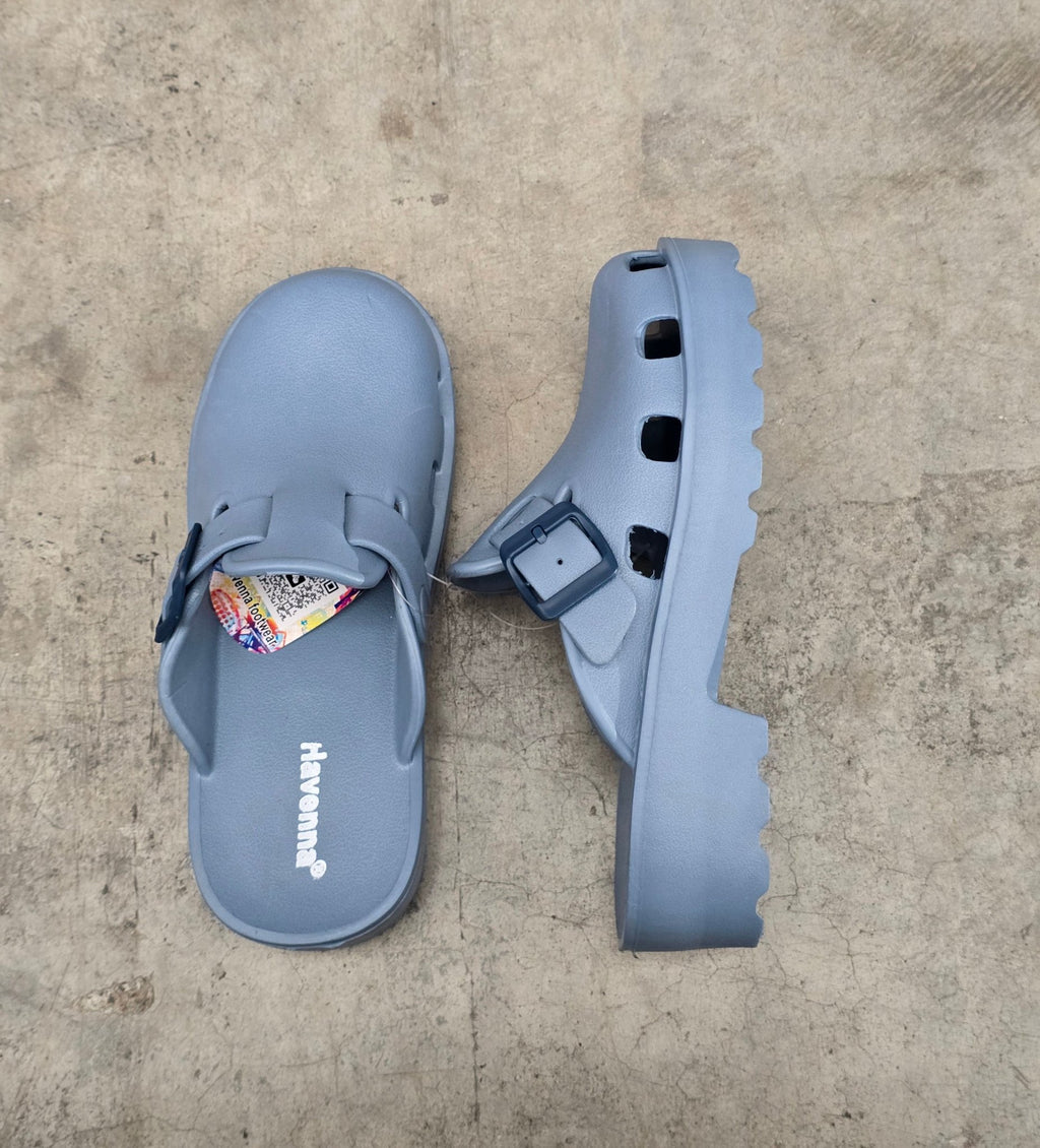 Havenna Buckle Clog Sandals