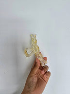 Stylish Ink Splatter Hair Grip Clips - Secure & Chic Hair Accessories 1PC