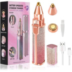Portable 2 IN 1 Electric Epilator & Eyebrow Trimmer – Dual Function for Easy Grooming