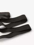 Black Elastic Stretch Band – Versatile & Durable for Sewing, Crafts, and Garments