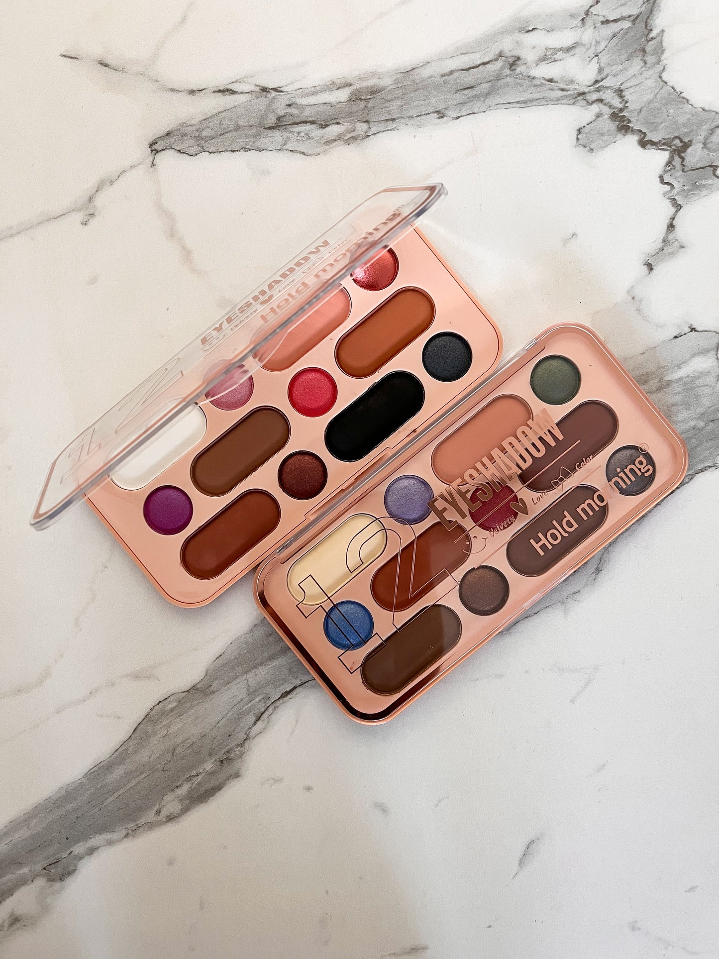 Vibrant Eyeshadow Palette - Hold Morning 12 Shades for Every Look