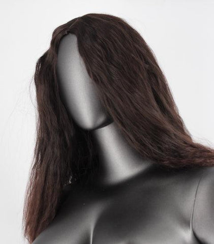 Medium Length Frizzy Hair Wig