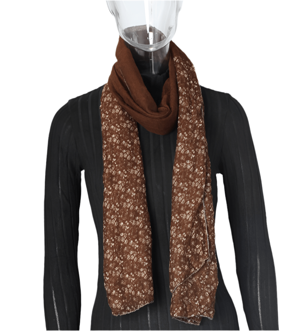 Colourful Print cotton Scarf 1pc