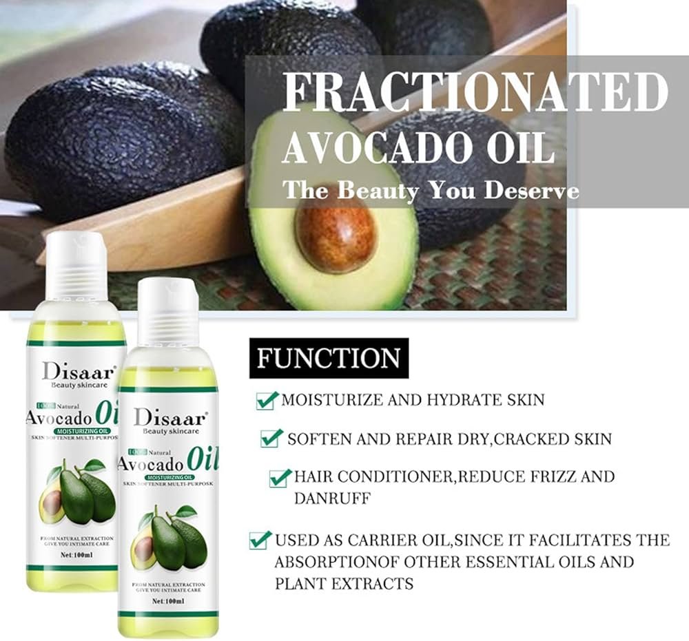 Natural Softening Multi-Purpose Moisturizing Mineral Oil - Avocado