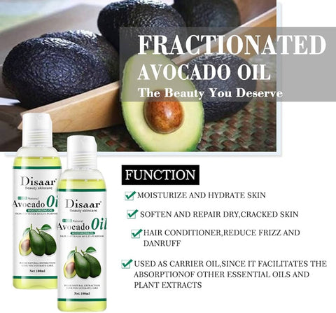 Natural Softening Multi-Purpose Moisturizing Mineral Oil - Avocado