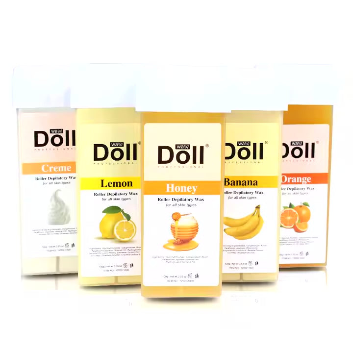 Doll Roller Depilatory Wax - Crème - Smooth & Easy Hair Removal