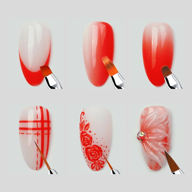 5pcs Nail Art Pen Set – Perfect for DIY Manicures